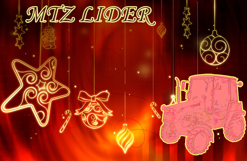 MTZ Lider va felicita cu Anul Nou