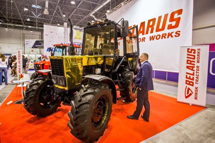 МТЗ представил экспериментальный трактор BELARUS с газовым оборудованием