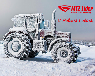 Торговый дом MTZ Lider поздравляет вас с новым годом!